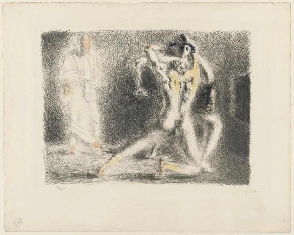Untitled, by Giorgio de Chirico, ink, 1929