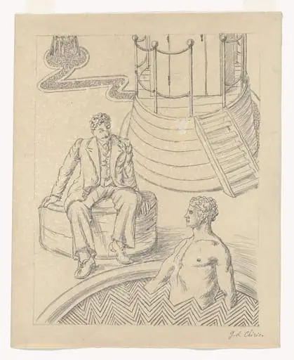 Untitled, by Giorgio de Chirico