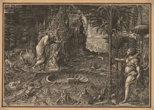 Allegory of Life, by Giorgio Ghisi