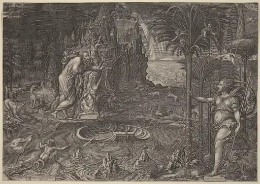 Allegory of Life, by Giorgio Ghisi
