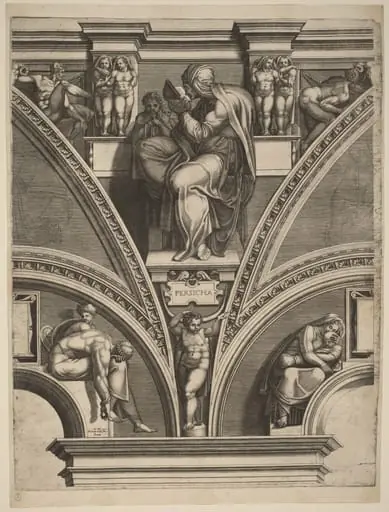 The Persian Sibyl, by Giorgio Ghisi