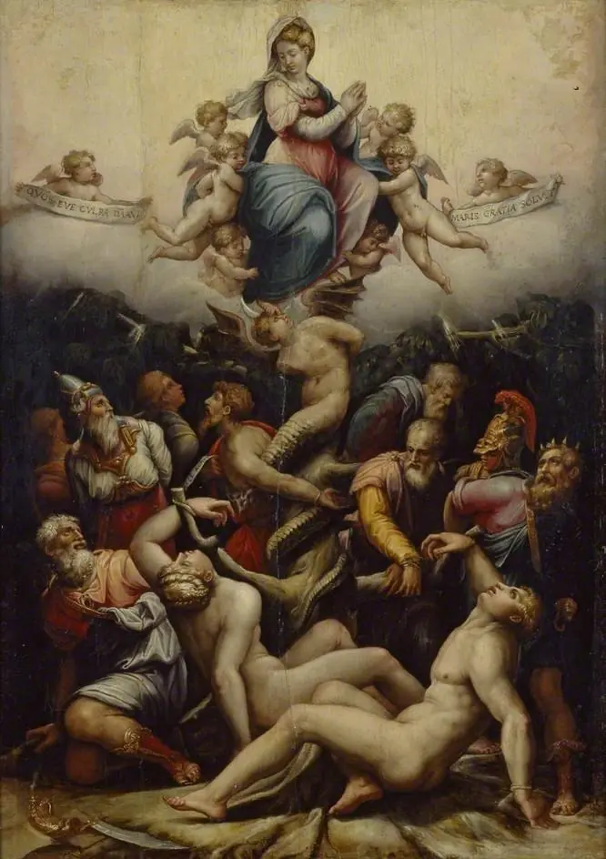 An Allegory of the Immaculate Conception, by Giorgio Vasari