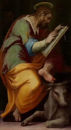 Saint Luke, by Giorgio Vasari