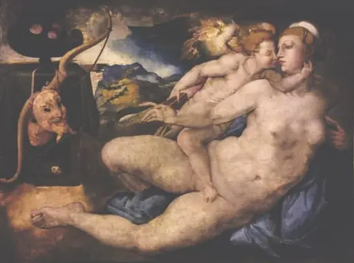 Venus și Amor, by Giorgio Vasari