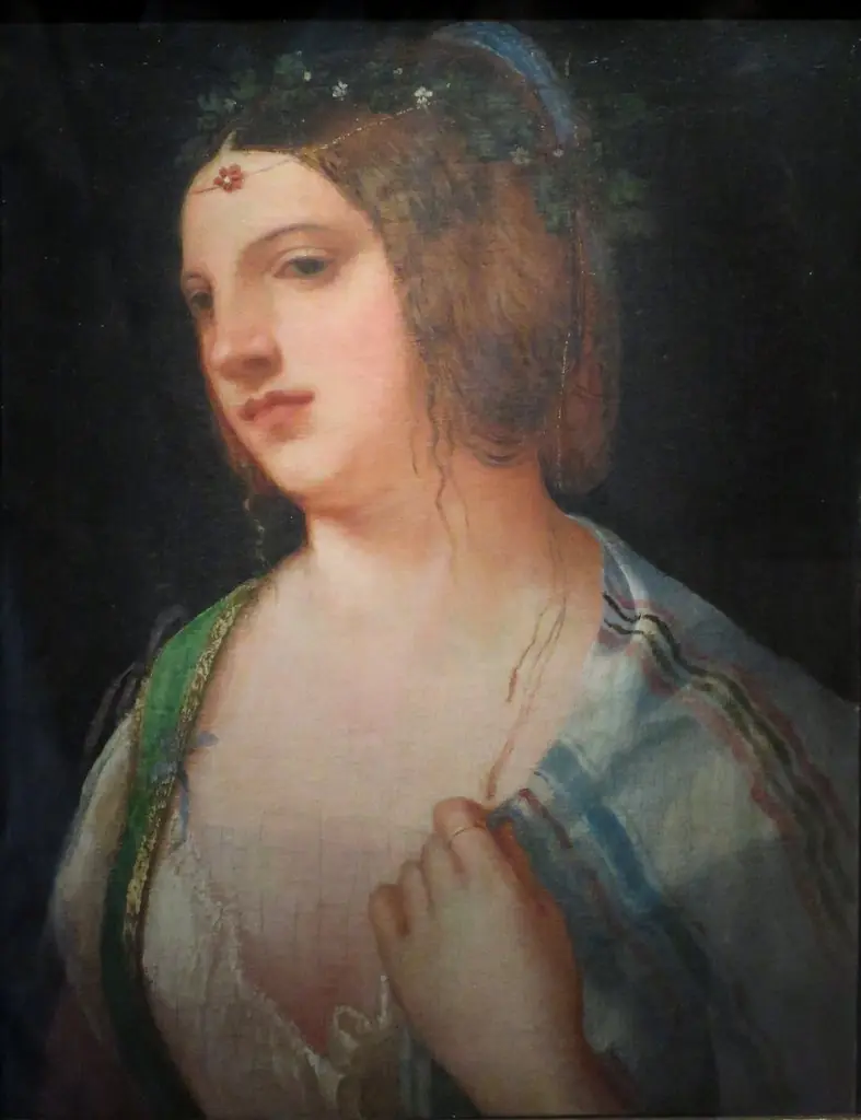 Head of a Venetian Girl, by Giorgione