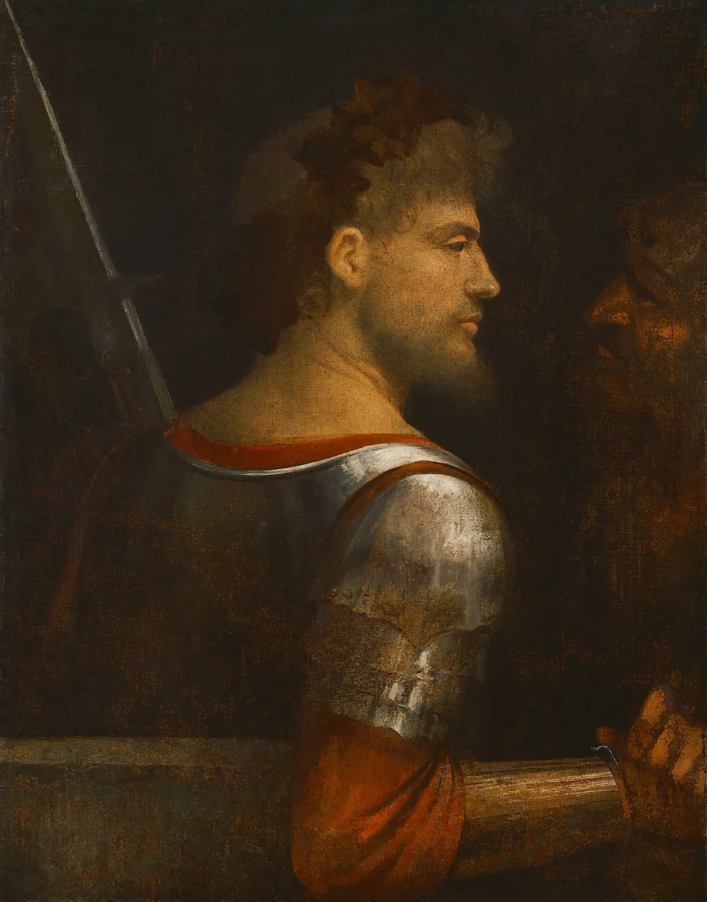 Portrait of a Warrior, by Giorgione, unspecified, 1505