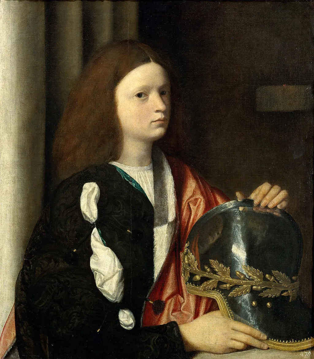 Portrait of Francesco Maria della Rovere, by Giorgione, unspecified, 1502