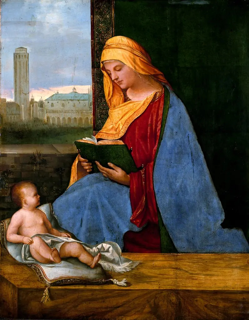 Reading Madonna, by Giorgione