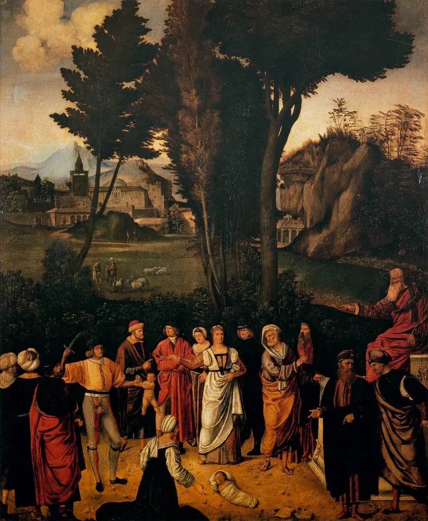 The Judgement of Solomon, by Giorgione