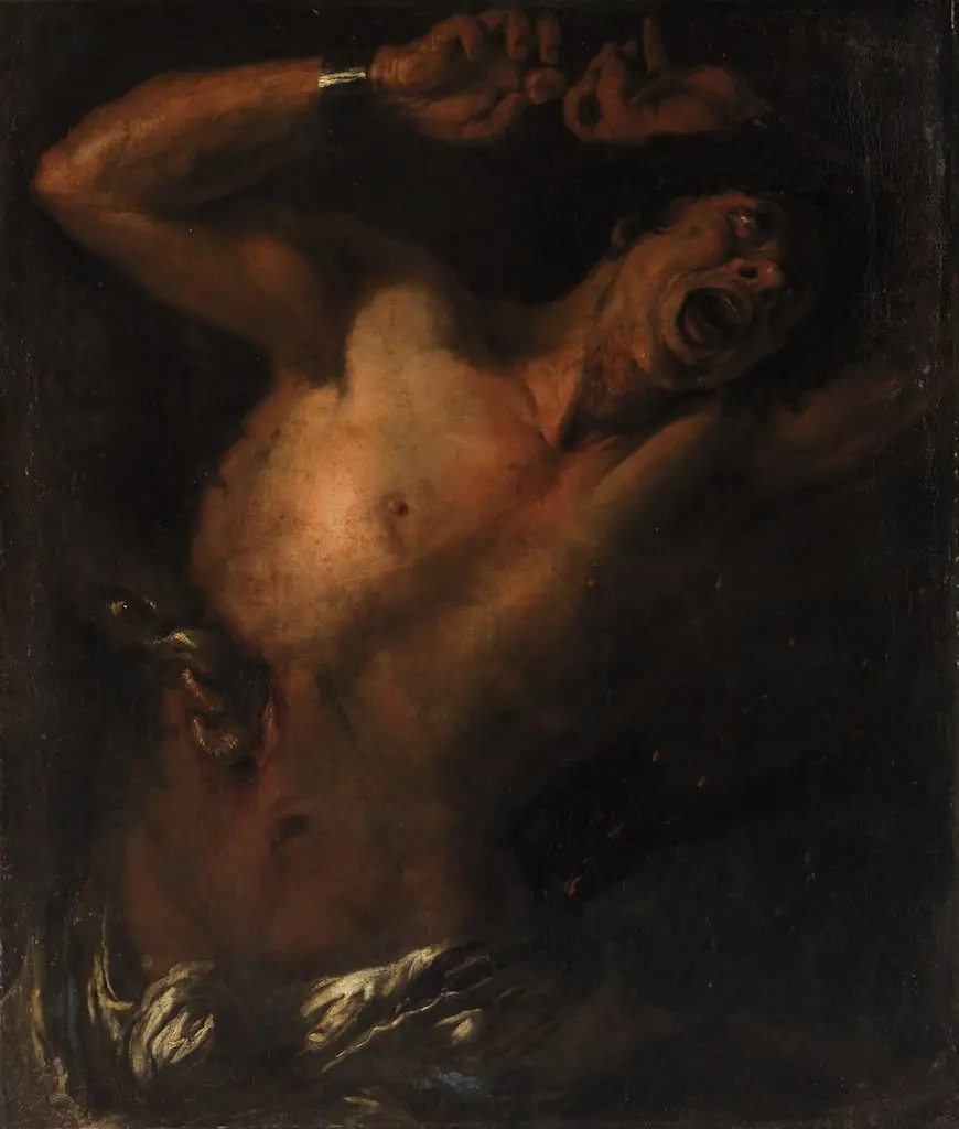 Tityus, by Giovan Battista Langetti