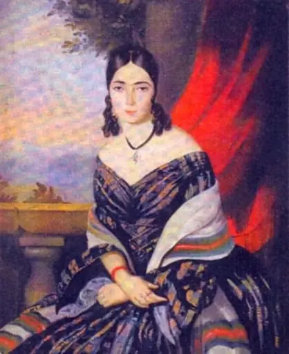 Femeie pe terasă, by Giovani Schiavioni