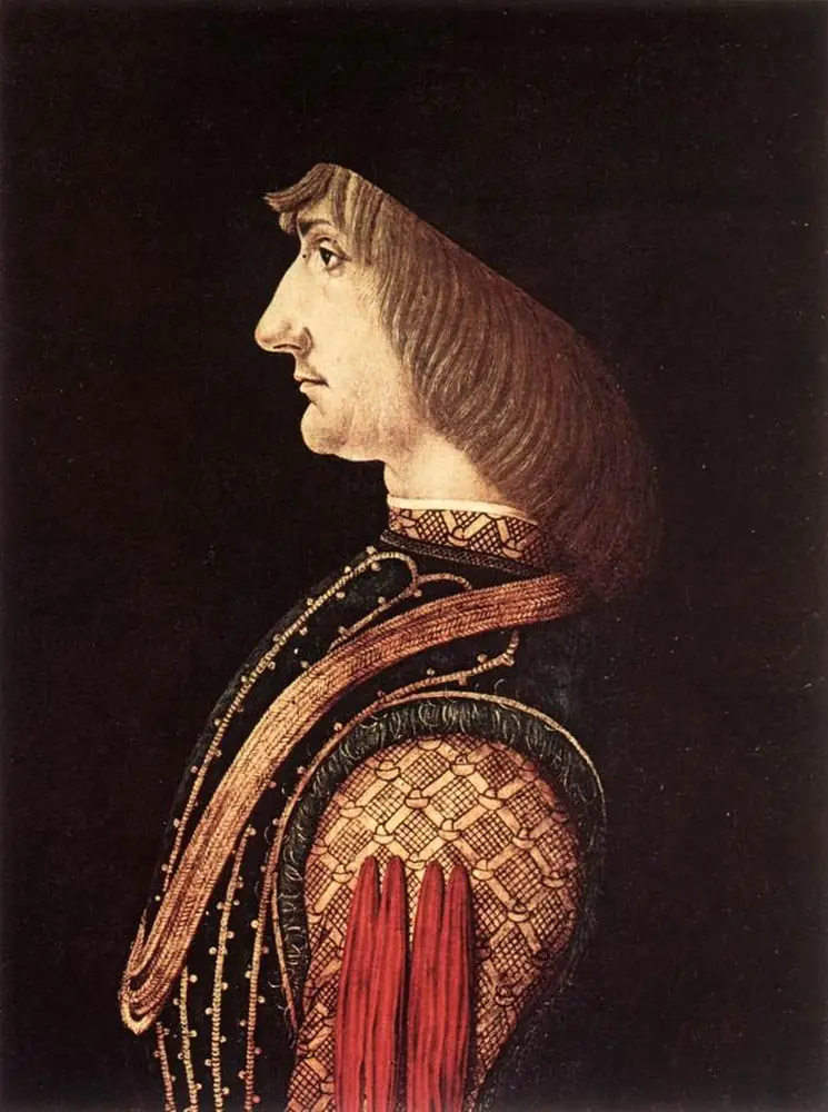 Portrait of a man, by Giovanni Ambrogio de Predis
