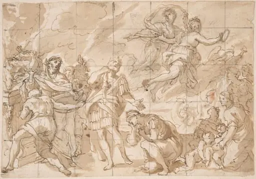 The Sacrifice of Iphigenia, by Giovanni Andrea Carlone