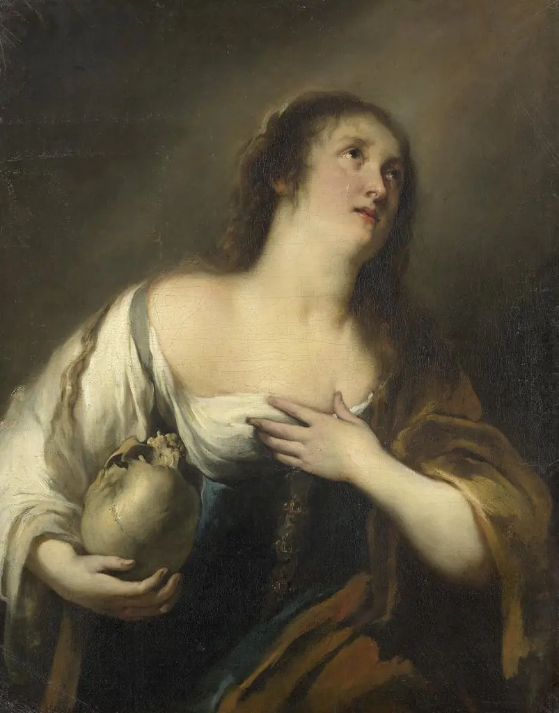 The Penitent Magdalene, by Giovanni Andrea de Ferrari