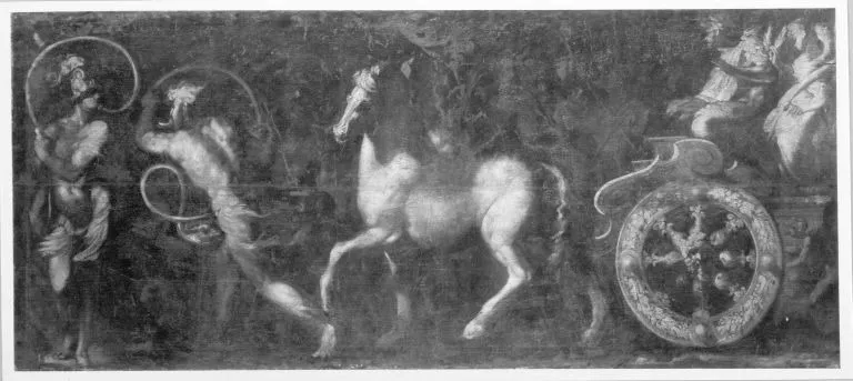 Der Wagen des Triumphators, by Giovanni Andrea Donducci, unspecified, 1615