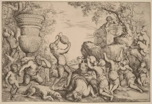 Bacchanal, by Giovanni Andrea Podestà