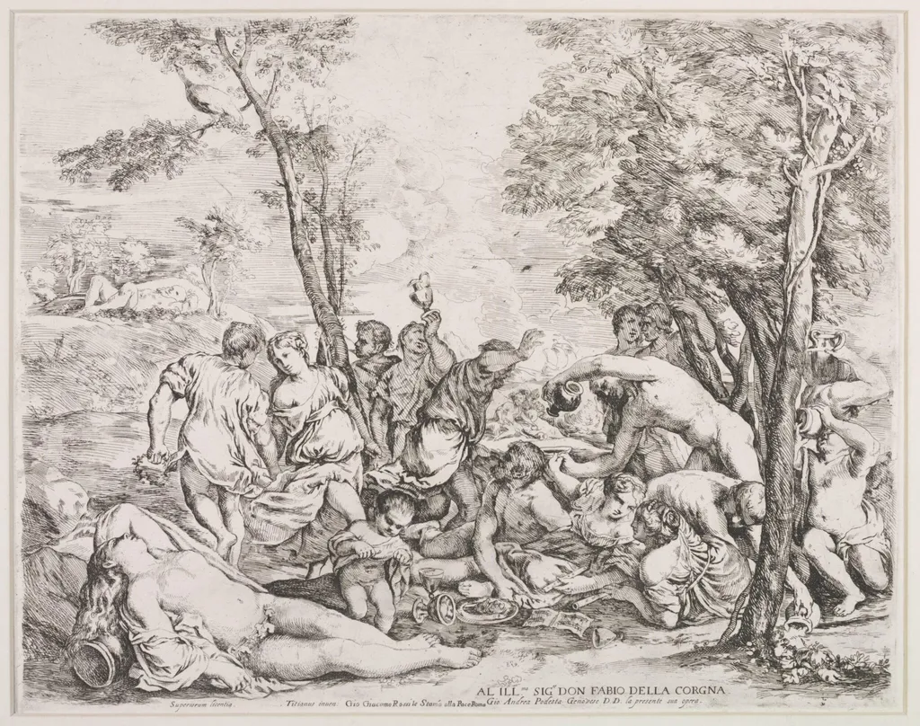 The Triumph of Bacchus, by Giovanni Andrea Podestà, 1650