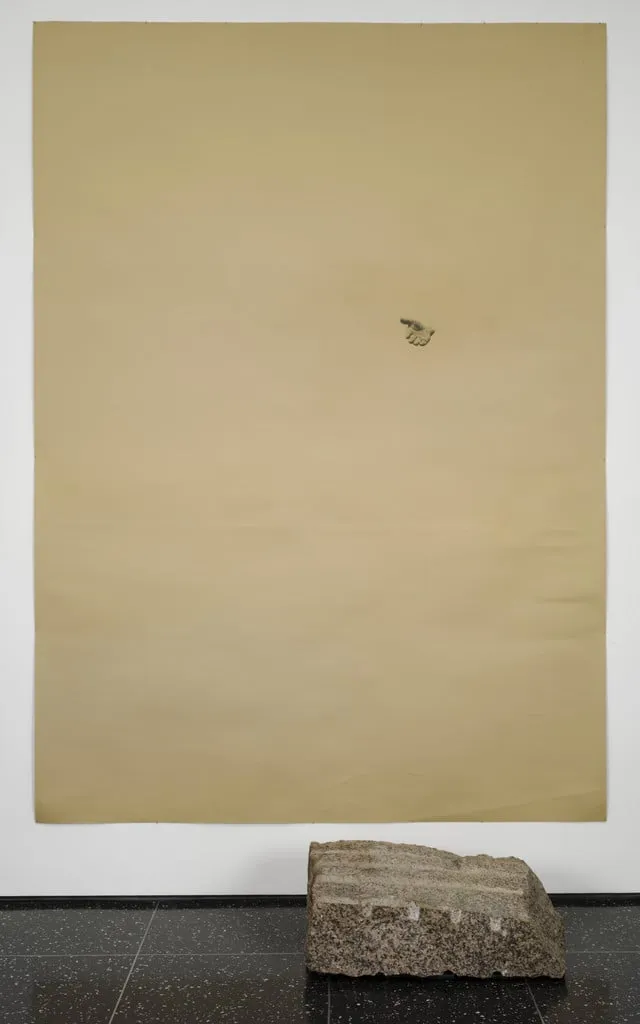 Untitled, by Giovanni Anselmo, graphite, 1983