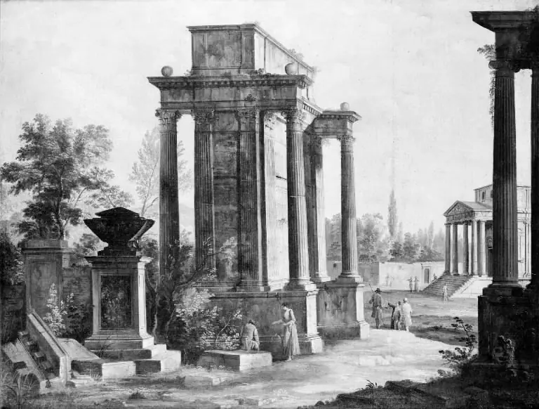 Imaginary Architectural Monuments, by Giovanni Antonio Cesari