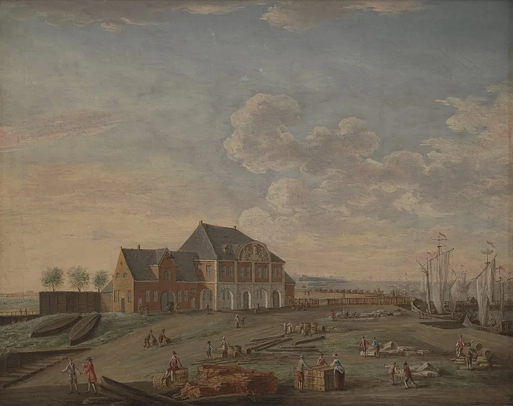 The Custom House of Copenhagen, by Giovanni Antonio Cesari