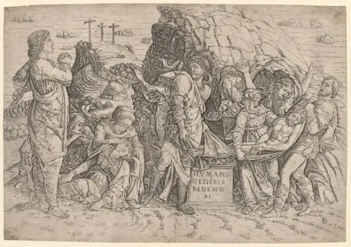 Entombment, by Giovanni Antonio da Brescia