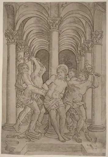 Flagellation, by Giovanni Antonio da Brescia