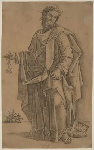 Saint Peter, by Giovanni Antonio da Brescia