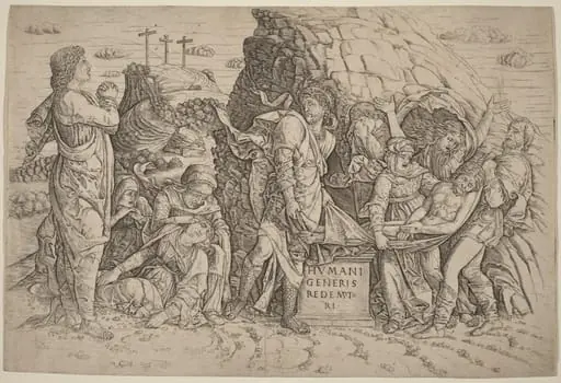 The Entombment, by Giovanni Antonio da Brescia