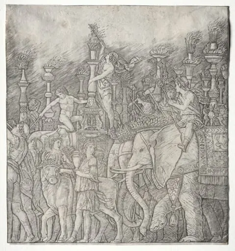 The Triumphs of Caesar:  The Elephants, by Giovanni Antonio da Brescia