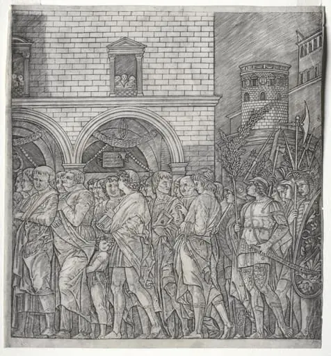 Triumph of Caesar: The Senators, by Giovanni Antonio da Brescia