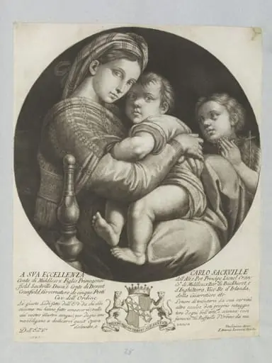 La Madonna della Seggiola, by Giovanni Antonio Lorenzini
