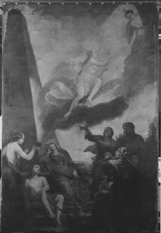 Allegorie auf den Tod einer Fürstin, by Giovanni Antonio Pellegrini