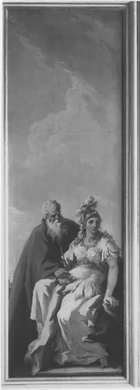 Allegorie: Ein alter Mann ergreift das Szepter, by Giovanni Antonio Pellegrini