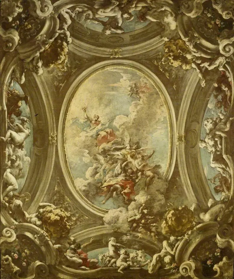 An Allegory of Dawn, by Giovanni Antonio Pellegrini