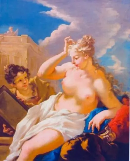 Betshabea, by Giovanni Antonio Pellegrini