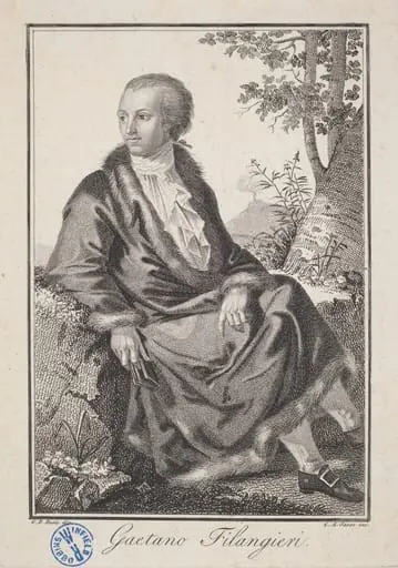 Gaetano Filangieri, by Giovanni Antonio Sasso