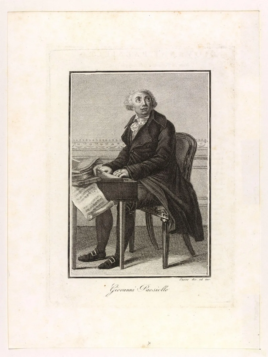 H Beard Print Collection, by Giovanni Antonio Sasso