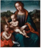 The Virgin and Child with Saint John the Baptist, by Giovanni Antonio Sogliani, unspecified, 1528