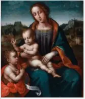The Virgin and Child with Saint John the Baptist, by Giovanni Antonio Sogliani