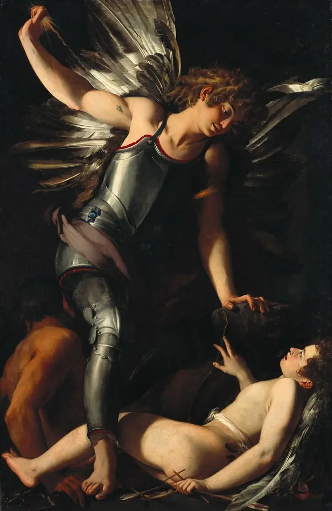 The Divine Eros Defeats the Earthly Eros, by Giovanni Baglione
