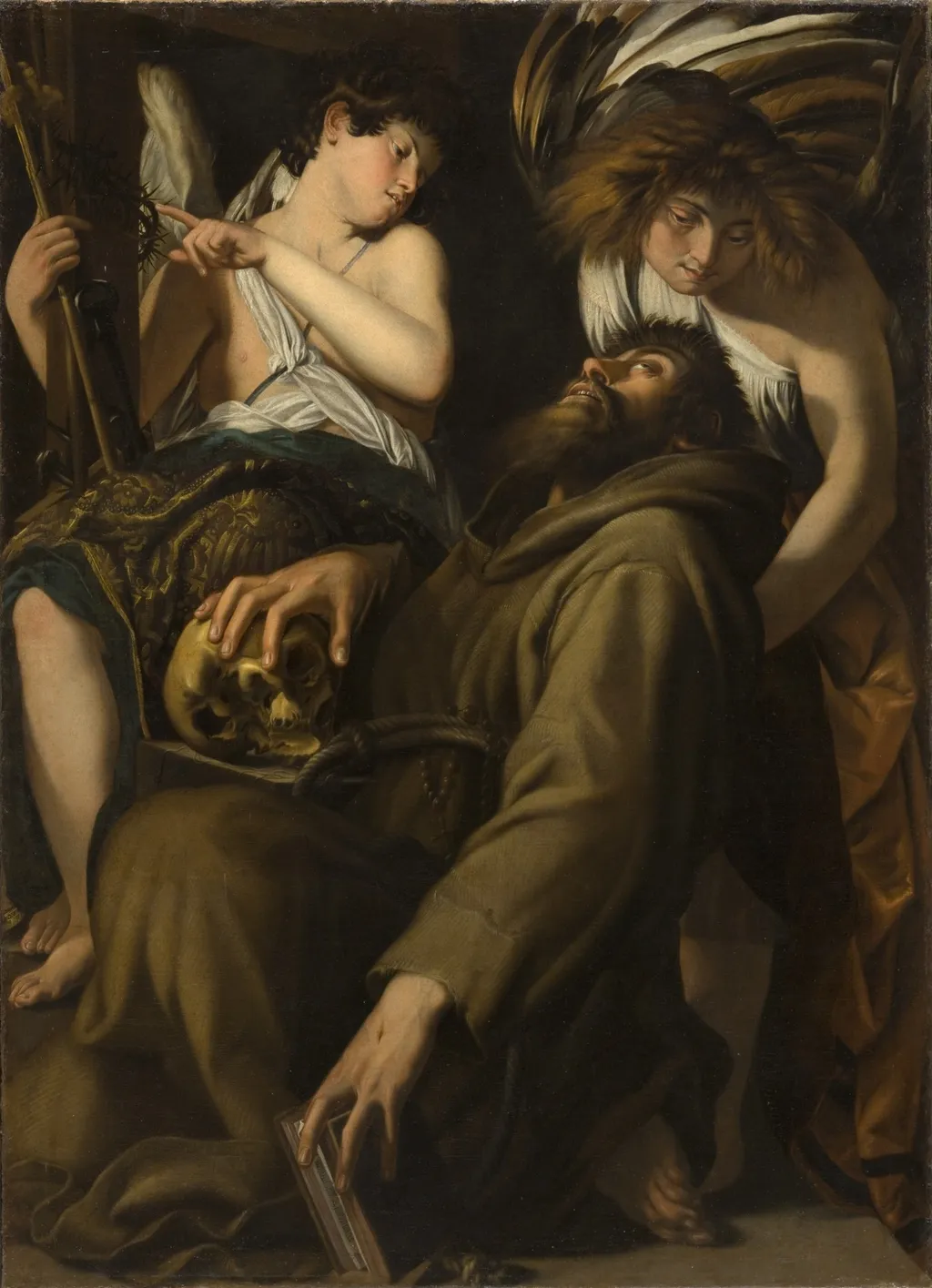 The Ecstasy of Saint Francis, by Giovanni Baglione, oil, 1601