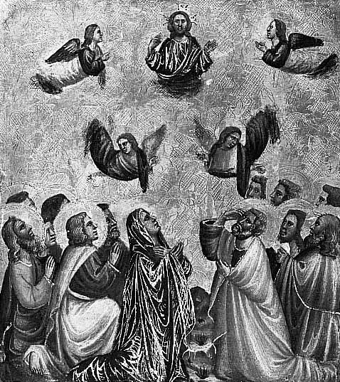 Ascension of Christ, by Giovanni Baronzio, unspecified