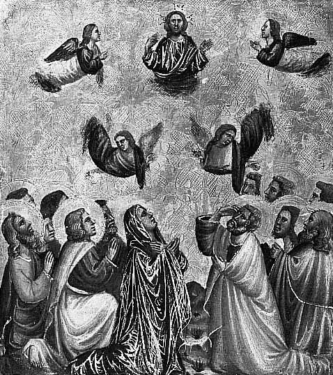 Ascension of Christ, by Giovanni Baronzio
