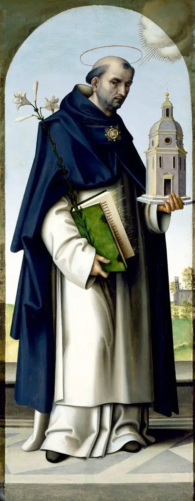 Saint Thomas Aquinas, by Giovanni Battista Bertucci