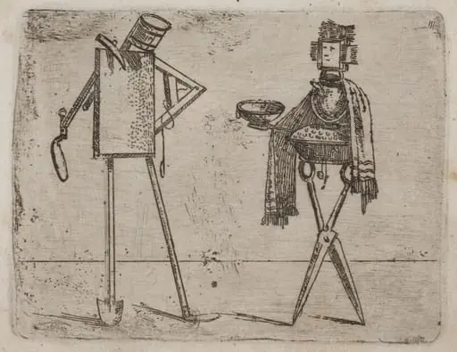 From "Bizzarie di varie Figure", by Giovanni Battista Bracelli