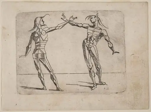 From "Bizzarie di varie Figure", by Giovanni Battista Bracelli