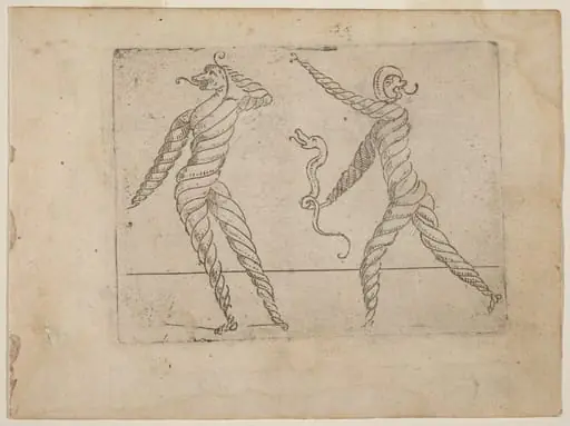 From "Bizzarie di varie Figure", by Giovanni Battista Bracelli
