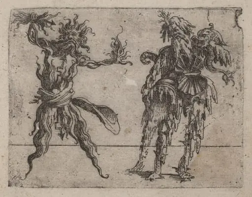 From "Bizzarie di varie Figure", by Giovanni Battista Bracelli