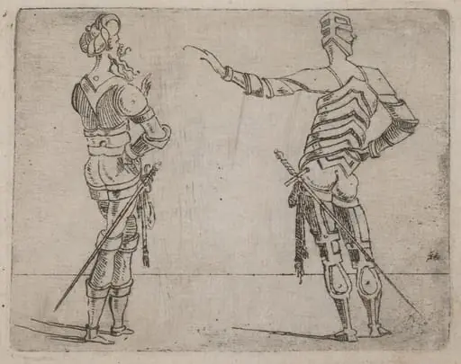 From "Bizzarie di varie Figure", by Giovanni Battista Bracelli