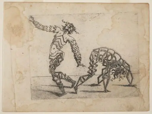 From "Bizzarie di varie Figure", by Giovanni Battista Bracelli